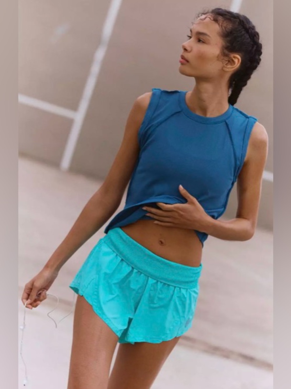 Free People Movement Women's Carpe Diem Shorts in Glow Wave